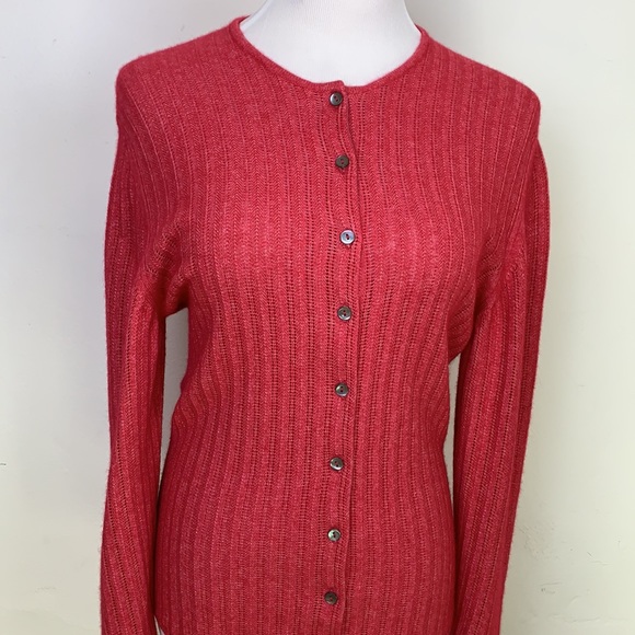 Clan Douglas Luxury Cashmere Silk Cardigan Large - Picture 4 of 9